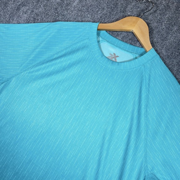 ZeroXposur Other - Zeroxposur Active Shirt Men M Blue Performance Lightweight Stretch UPF50+ #AB540